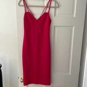 Pink midi dress from Revolve